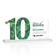 Hazelton VividPrint™ Award - Clear | https://www.bestnamebadges.com
