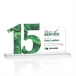 Hazelton VividPrint™ Award - Clear | https://www.bestnamebadges.com