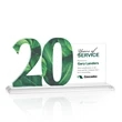 Hazelton VividPrint™ Award - Clear | https://www.bestnamebadges.com