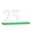 Hazelton VividPrint™ Award - Green | https://www.bestnamebadges.com