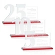 Hazelton Award - Red | https://www.bestnamebadges.com