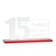 Hazelton Award - Red | https://www.bestnamebadges.com