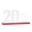 Hazelton Award - Red | https://www.bestnamebadges.com