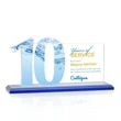 Hazelton VividPrint™ Award - Blue | https://www.bestnamebadges.com