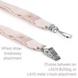 3/4" Cotton Fast Track Lanyard | https://www.bestnamebadges.com