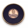 SlimLine Coaster with Die Struck Emblem | https://www.bestnamebadges.com