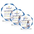 Mystique Octagon VividPrint™ Award | https://www.bestnamebadges.com