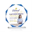 Mystique Octagon VividPrint™ Award | https://www.bestnamebadges.com