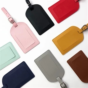 PU Leather Luggage Tag
