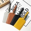 PU Leather Luggage Tag | https://www.bestnamebadges.com