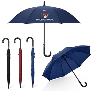 Custom Automatic Open Windproof Golf Umbrella Gift | https://www.bestnamebadges.com