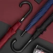 Custom Automatic Open Windproof Golf Umbrella Gift | https://www.bestnamebadges.com