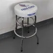 Custom Swivel Bar Stool With Chrome Plated Legs | https://www.bestnamebadges.com