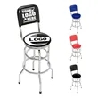 Custom Swivel Bar Stool With Chrome Plated Legs | https://www.bestnamebadges.com