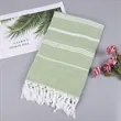 Turkish Beach Quick Dry Towels with Tassel | https://www.bestnamebadges.com