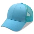 6 Panel Ponytail Trucker Cap | https://www.bestnamebadges.com