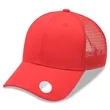 6 Panel Ponytail Trucker Cap | https://www.bestnamebadges.com
