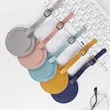 Round Leather Luggage Tag | https://www.bestnamebadges.com