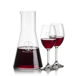 Torquay Carafe Wine Set | https://www.bestnamebadges.com