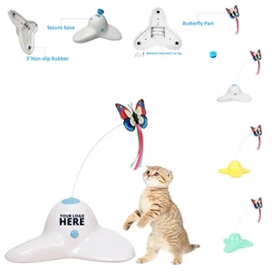 Electric Interactive Butterfly Cat Toy