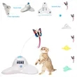 Electric Interactive Butterfly Cat Toy | https://www.bestnamebadges.com