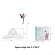 Electric Interactive Butterfly Cat Toy | https://www.bestnamebadges.com