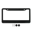 Aluminum License Plate Frame | https://www.bestnamebadges.com