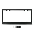 Aluminum License Plate Frame | https://www.bestnamebadges.com