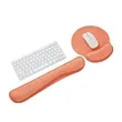 Keyboard Wrist Support Bar And Mouse Wrist Rest Pad Set | https://www.bestnamebadges.com