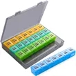 Large Monthly Pill Organizer 28 Days | https://www.bestnamebadges.com