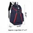 Large Oxford Basketball Bag | https://www.bestnamebadges.com