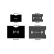 FRID Sleeve Card | https://www.bestnamebadges.com