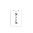 FRID Sleeve Card | https://www.bestnamebadges.com