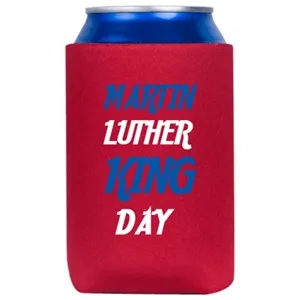 Custom Print Martin Luther Can Cooler | https://www.bestnamebadges.com
