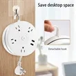Retractable Portable Travel Power Strip | https://www.bestnamebadges.com