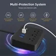 Desktop USB Charging Station with Night Vision Light | https://www.bestnamebadges.com