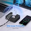 Desktop USB Charging Station with Night Vision Light | https://www.bestnamebadges.com