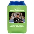 Custom Print Election Can Cooler | https://www.bestnamebadges.com