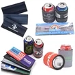 Custom 12oz Can Spring Cooler Sleeve | https://www.bestnamebadges.com