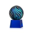 Malton Award on Robson Base - Blue | https://www.bestnamebadges.com
