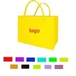 Felt Material Large Portable Folding Tote Bag With Handle | https://www.bestnamebadges.com