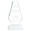 Kingsley Award on Newhaven Base - White | https://www.bestnamebadges.com