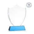 Scudo Shield VividPrint™ Award on Newhaven - Sky Blue | https://www.bestnamebadges.com