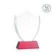 Scudo Shield Award on Newhaven - Red | https://www.bestnamebadges.com