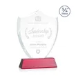 Scudo Shield Award on Newhaven - Red | https://www.bestnamebadges.com