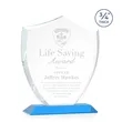 Scudo Shield Award - Sky Blue | https://www.bestnamebadges.com