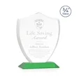 Scudo Shield Award - Green | https://www.bestnamebadges.com