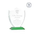 Scudo Shield Award - Green | https://www.bestnamebadges.com