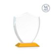Scudo Shield VividPrint™ Award - Amber | https://www.bestnamebadges.com