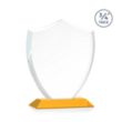 Scudo Shield VividPrint™ Award - Amber | https://www.bestnamebadges.com